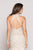 Colors Dress - 1877 Embellished Halter Mermaid Dress In Gray and Neutral