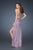La Femme - 18850 Sequined Sweetheart Dress In Pink