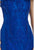 Feriani Couture - 18900 Embellished Off-Shoulder Sheath Dress In Blue