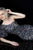 Jovani - 1898 Sequined One Shoulder Sheath Dress In Black and Multi-Color
