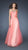 La Femme - Elegant Chiffon Gown with Ruched Bodice 18983 In Pink