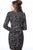 Jovani - 1899 Sequined Plunging V-neck Fitted Dress In Multi-Color