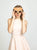 Madison James - 19-125 Halter Strappy Back Floral Brocade Evening Gown In Pink