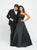 Madison James - 19-142 Beaded Strapless Ballgown In Black