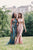 Madison James - 19-148 Multicolored Sequined Halter Trumpet Dress In Black and Multi-Color