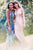 Madison James - 19-148 Multicolored Sequined Halter Trumpet Dress In Black and Multi-Color