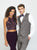 Madison James - 19-189 Beaded Lace Two Piece Jersey Sheath Dress In Purple