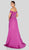 Terani Couture - 1911E9623 Embellished Off-Shoulder A-line Gown In Pink