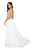 Terani Couture - 1911P8150 Embroidered Drop Waist Chiffon Gown