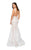 Terani Couture - 1911P8158 Plunging V-Neck Trumpet Gown