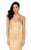 Terani Couture - 1911P8171 Strapless Satin Cowl Back Mermaid Gown