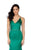 Terani Couture - 1911P8171 Strapless Satin Cowl Back Mermaid Gown