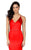Terani Couture - 1911P8171 Strapless Satin Cowl Back Mermaid Gown