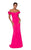 Terani Couture - 1911P8183 Ruffled Sleeves Off Shoulder Mermaid Gown