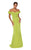 Terani Couture - 1911P8183 Ruffled Sleeves Off Shoulder Mermaid Gown