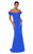 Terani Couture - 1911P8183 Ruffled Sleeves Off Shoulder Mermaid Gown