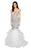 Terani Couture - 1911P8363 Crystal Studded Off Shoulder Mermaid Gown