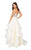 Terani Couture - 1911P8498 Beaded Bodice Tiered Organza Gown