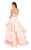 Terani Couture - 1911P8498 Beaded Bodice Tiered Organza Gown