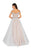 Terani Couture - 1911P8543 Bead Embellished Off-Shoulder Dress