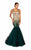Terani Couture - 1911P8631 Two-Toned Sequined Mermaid Gown