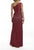 Terani Couture - 1911E9610 One Shoulder Asymmetric Neck Evening Dress In Red