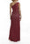 Terani Couture - One Shoulder Asymmetric Neck Evening Dress 1911E9610 In Red
