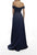 Terani Couture - 1911E9623 Embellished Off-Shoulder A-line Gown In Blue