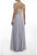 Terani Couture - 1911M9664 Embellished Bateau A-line Dress In Blue