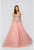 Terani Couture - 1911P8477 Strapless Beaded Sweetheart Ballgown In Pink