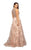 Terani Couture - 1912E9206 Embellished Plunging V-neck A-line Dress