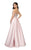 Terani Couture - 1912P8201 Applique Sweetheart Dress With Overskirt