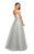 Terani Couture - 1912P8211 Trompe L’oeil Crystal Beaded Gown