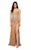 Terani Couture - 1912P8232 Crystal Beaded Scoop Sheath Dress