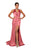 Terani Couture - 1912P8250 Jeweled Choker Plunging Cutout Halter Gown