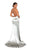 Terani Couture - 1912P8250 Jeweled Choker Plunging Cutout Halter Gown