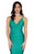 Terani Couture - 1912P8280 Surplice Bodice Backless Mermaid Dress