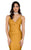 Terani Couture - 1912P8280 Surplice Bodice Backless Mermaid Dress