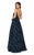 Terani Couture - 1912P8564 Embellished V-neck Tulle A-line Dress