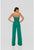 Terani Couture - 1912P8288 Strapless Straight Neck Jumpsuit In Green