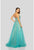 Terani Couture - 1912P8557 Crystal Beaded Tulle Ballgown In Green