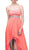 Eureka Fashion - 1913 Chiffon Layered High Low Empire Waist Gown