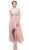 Eureka Fashion - 1913 Chiffon Layered High Low Empire Waist Gown