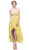 Eureka Fashion - 1913 Chiffon Layered High Low Empire Waist Gown