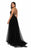 Terani Couture - 1913P8041 Strappy Plunging V Neck Gown