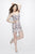 Primavera Couture - 1919 Two Piece Sequined Dress In Neutral and Multi-Color