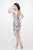 Primavera Couture - 1919 Two Piece Sequined Dress In Neutral and Multi-Color