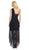 Eureka Fashion - 1921 Lace Mini Dress with High Low Chiffon Overskirt
