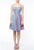Terani Couture - 1921H0338 Spaghetti Strapped Lace Up Backless Dress