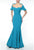 Terani Couture - 1921M0478 Sweetheart Mermaid Evening Dress In Blue